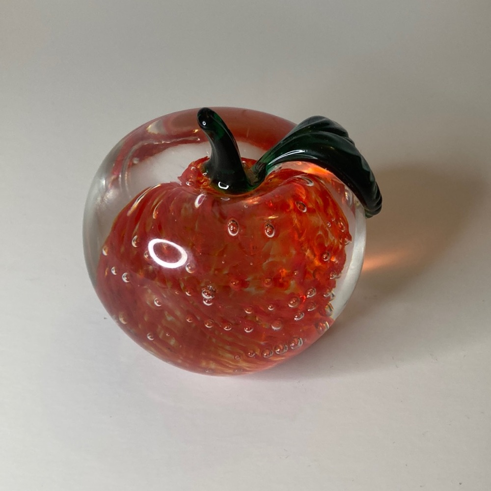 Vintage Lenox Handblown Glass🍎
